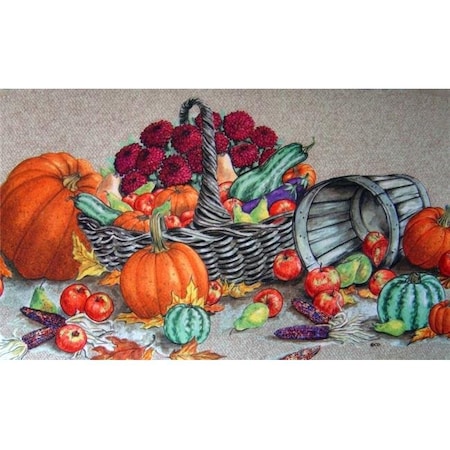 Custom Printed Rugs Custom Printed Rugs Dm-23 Harvest Door Mat DM  23
